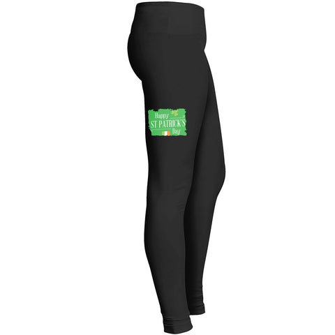 Happy Saint Patricks Day Irish Flag Tshirt Leggings