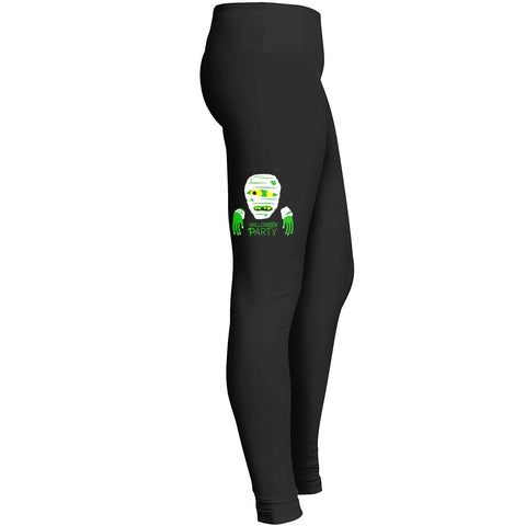 Happy Zombie Halloween Leggings