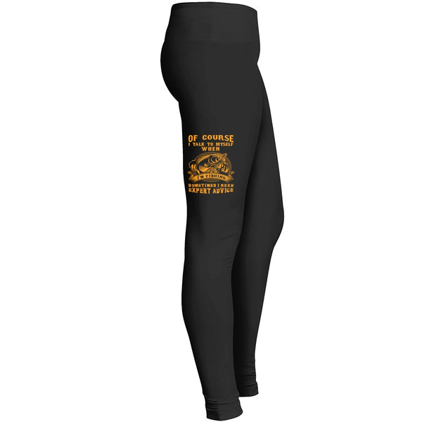 I Am Fishing Blue 2 Leggings