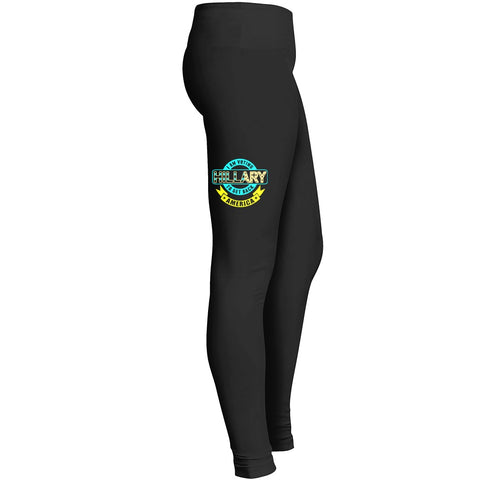 I Am Voting Hillary To Get Back My America 2 Leggings