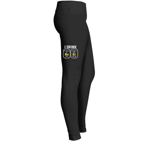 I Drink Beer Beryllium Erbium I Love Beer Tshirt Leggings
