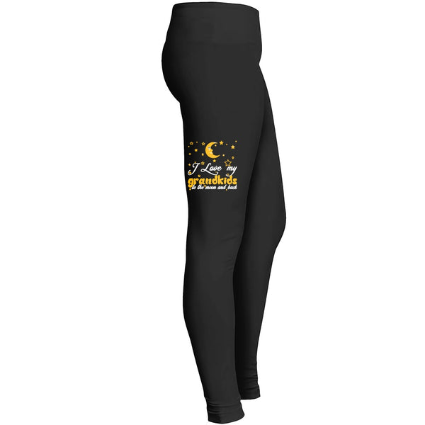 I Love Grandkids To The Moon And Back 4 Leggings