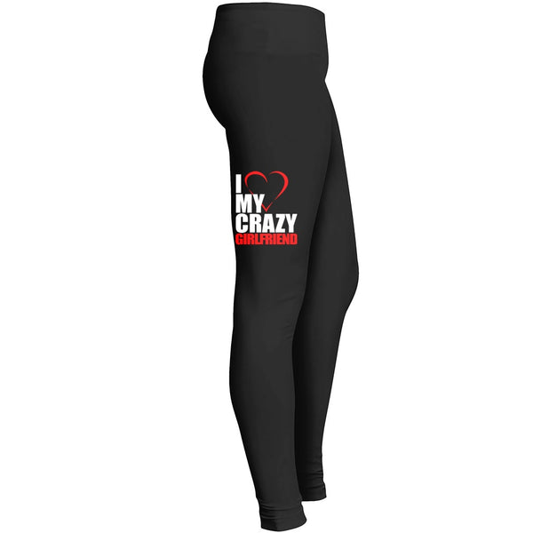 I Love My Crazy Girlfriend 1 Leggings