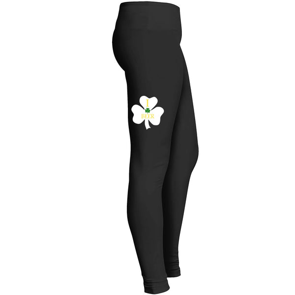 I Love Shamrock And Beer Tshirt 5 Leggings