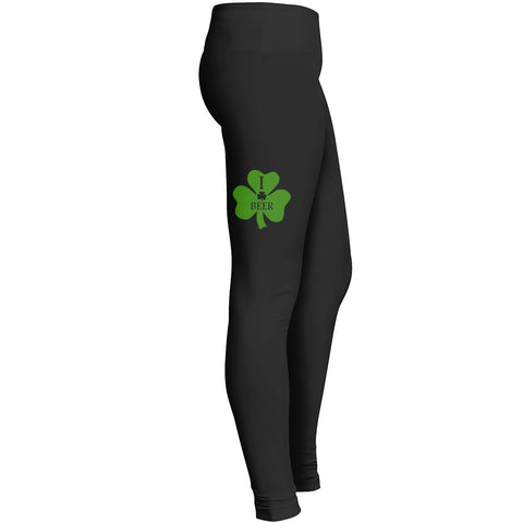 I Love Shamrock And Beer Tshirt Leggings