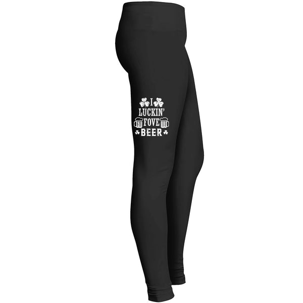 I Luckinfove Beer Tshirt Leggings