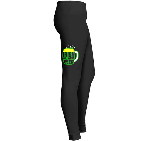 Irish You Were Beer Tshirt 2 Leggings