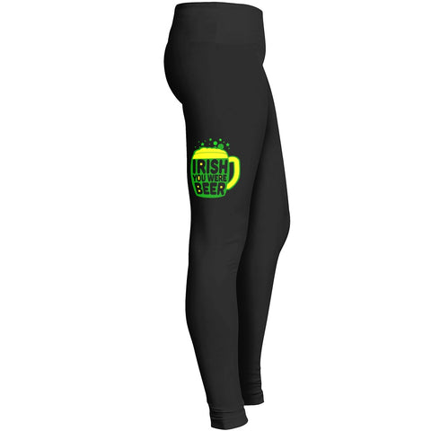 Irish You Were Beer Tshirt Leggings