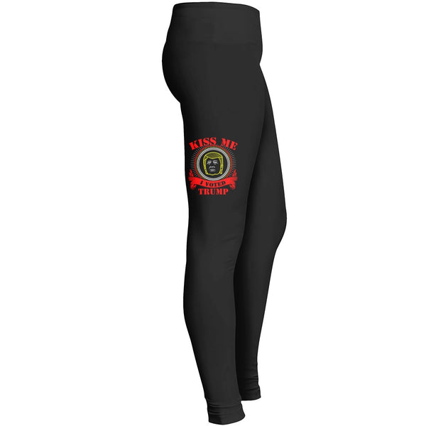 Kiss Me I Voted Trump Tshirt 2 Leggings