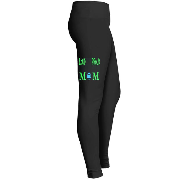 Loud And Proud Football Moms Tshirt 2 Leggings