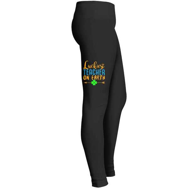 Luckiest Teacher On Earth Tshirt Leggings