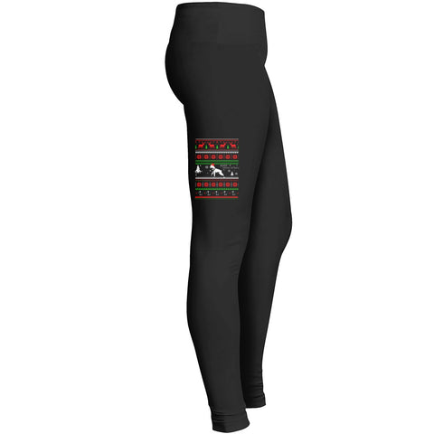 Merry Ugly Christmas Boxer Dogs Sweater Tshirt Leggings