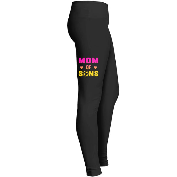 Mom Of Football Sons Tshirt 2 Leggings