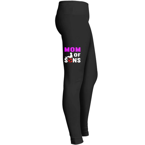 Mom Of Football Sons Tshirt 8 Leggings