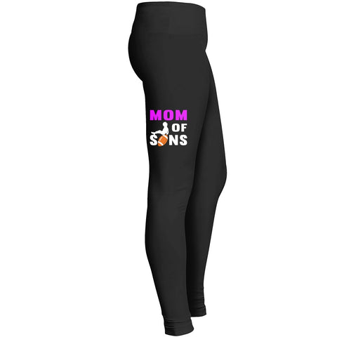 Mom Of Football Sons Tshirt 9 Leggings