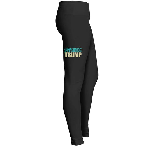 No 1 For President Of Us Is Trump 2 Leggings