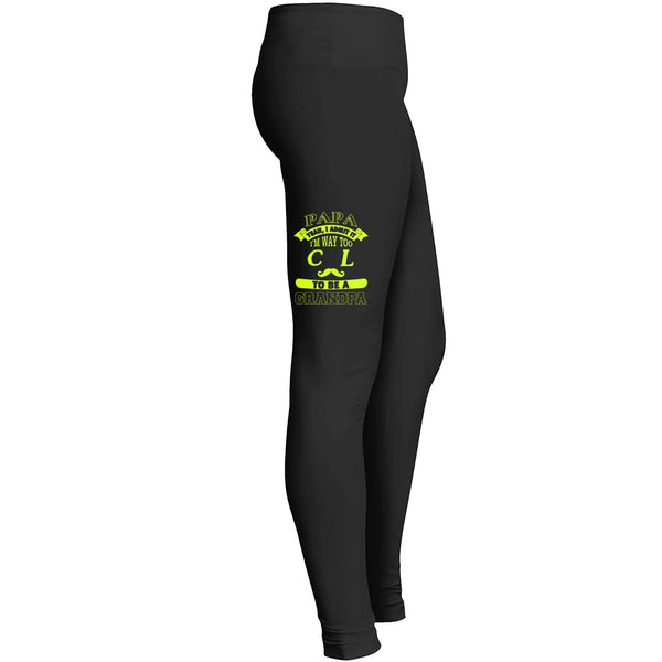 Papa Yeah I Admit It Im Way Too Cool To Be A Grandpa 2 Leggings