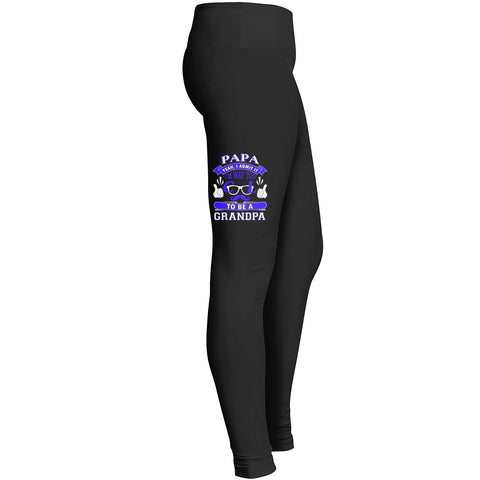 Papa Yeah I Admit It Im Way Too Cool To Be A Grandpa Leggings