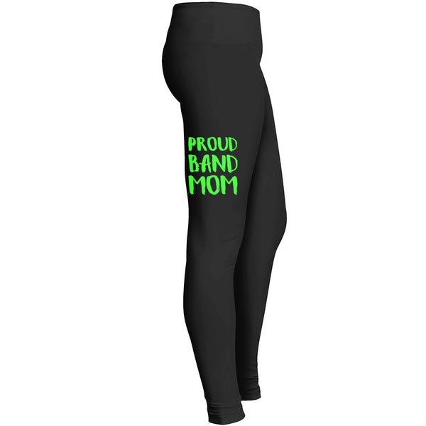 Proud Band Mom School Marching Band Parent Tshirt 1 2 Leggings