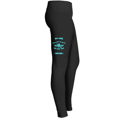 Real Heroes Dont Have A Name They Have Their Country Flag Veteran 2 Leggings