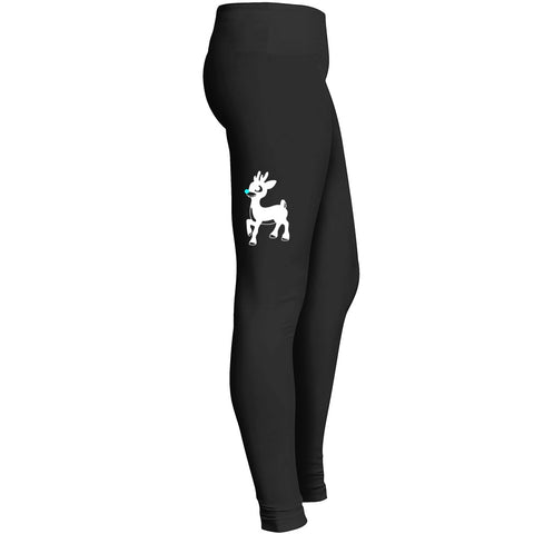 Red Nose Reindeer Xmas 2 Leggings