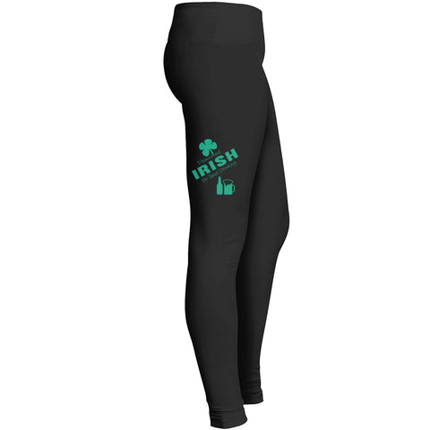 Shamrock Promoted Irish For Good Drinking Tshirt 1 Leggings