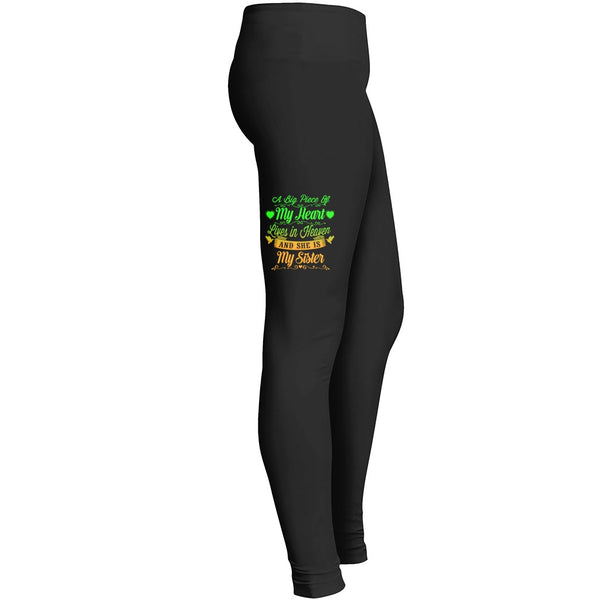 Sister A Piece Of My Heart Lives In Heaven Tshirt 4 2 Leggings