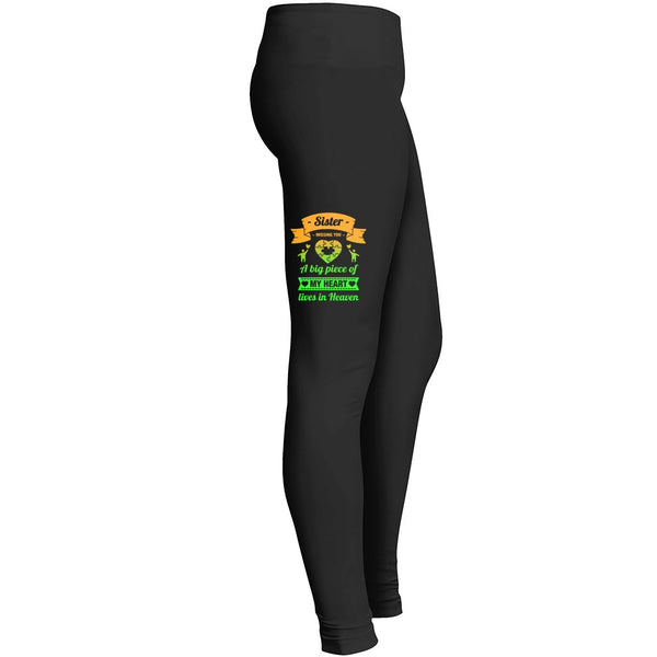 Sister A Piece Of My Heart Lives In Heaven Tshirt 5 2 Leggings