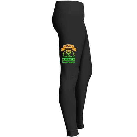 Sister A Piece Of My Heart Lives In Heaven Tshirt 5 2 Leggings