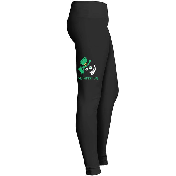 Skull Pat With Hat St Patricks Day Tshirt Leggings