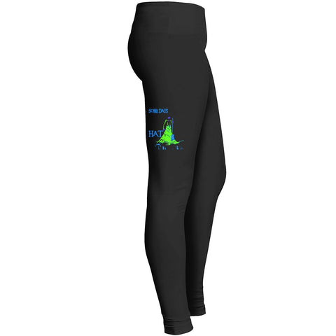 Some Days You Have To Put On The Hat And Remind Them Who Theyre Dealing With Witch 2 Leggings