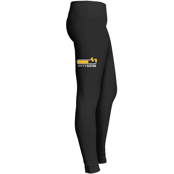 Soon To Be Sister Of A Baby Boybaby Shower Tshirt Leggings