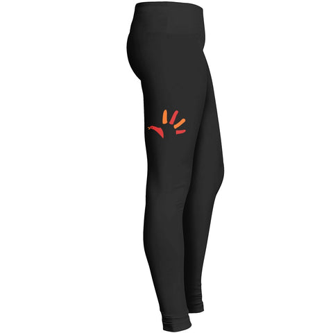 Thanksgiving Hand Turkey Cute Accessories Leggings