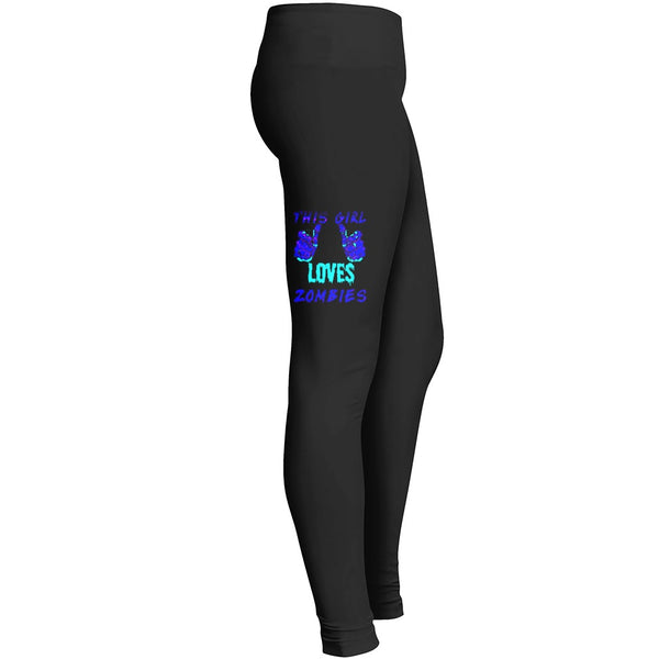 This Girl Loves Zombies 2 Leggings