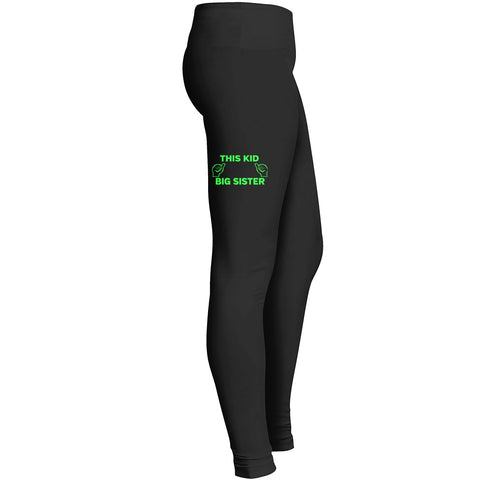 This Kid Is Going To Be A Big Sister Tshirt 1 2 Leggings
