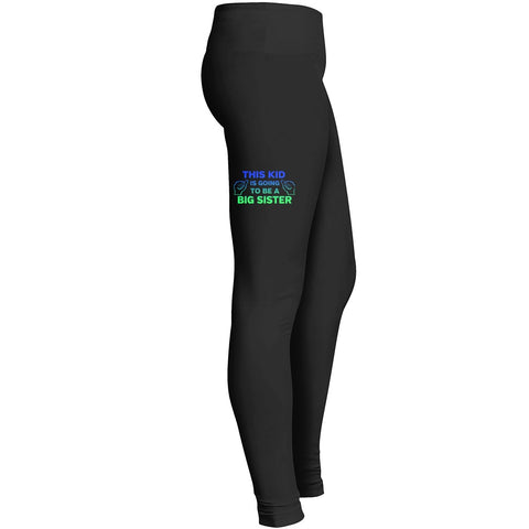 This Kid Is Going To Be A Big Sister Tshirt 2 2 Leggings