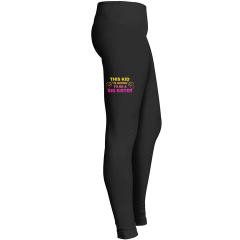 This Kid Is Going To Be A Big Sister Tshirt 2 Leggings