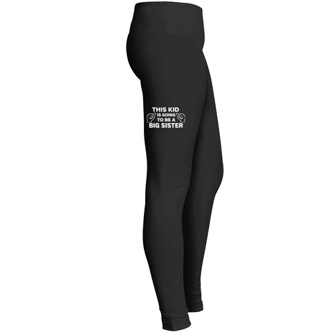 This Kid Is Going To Be A Big Sister Tshirt Leggings