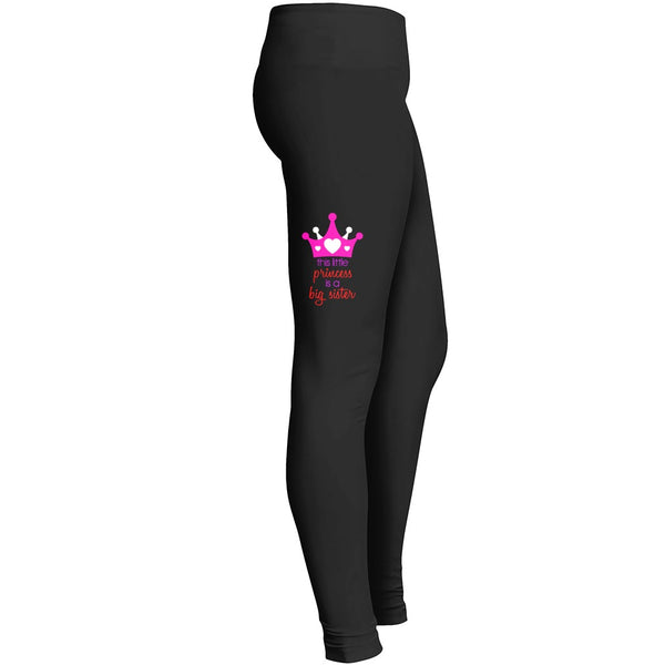 This Little Princess Is A Big Sister Tshirt 1 Leggings