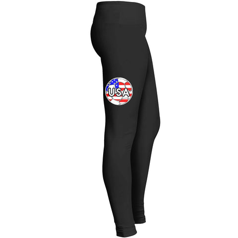 Usa Soccernational Team Tshirt Leggings