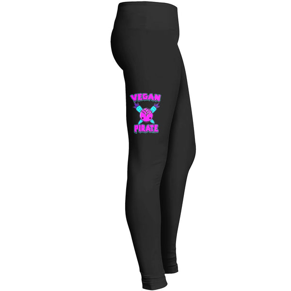 Vegan Pirate Halloween 2 Leggings