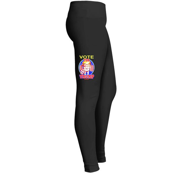 Vote For Trump 2016 Red Leggings