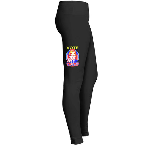 Vote For Trump 2016 Red Leggings
