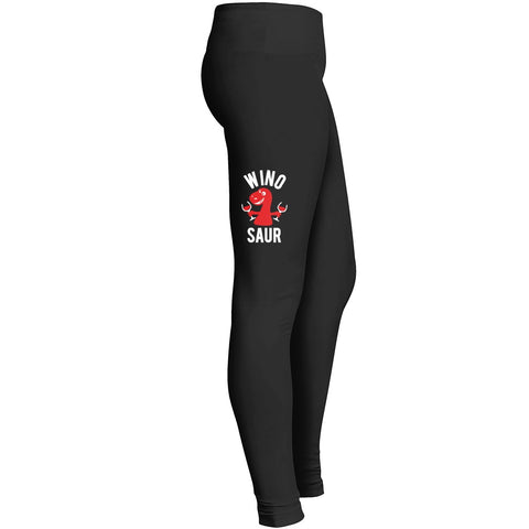 Wine Wino Saur Leggings