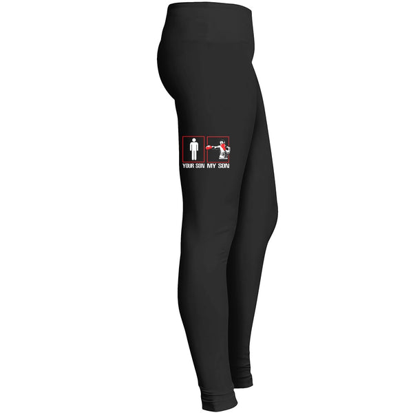 Your Son Is Normal My Son Is Boxer Leggings