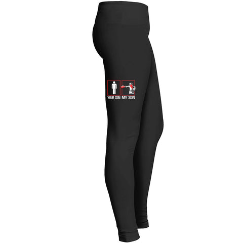 Your Son Is Normal My Son Is Boxer Leggings