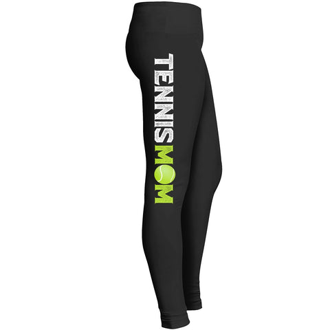 Tennis Mom Sports Woman Leggings Tennis Player Wife Leggings For Mothers Day Tights Forgirl Or Lad Leggings