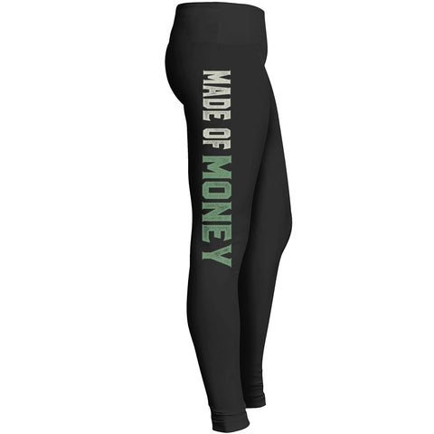 Made Of Money Leggings Funny Dollar Yoga Pant For Workout Girls Ladies Money Tights 