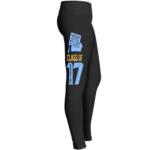 Class Of 2017 Gradation Leggings Hot Yoga Leggings For Gradation Celebration Leggings