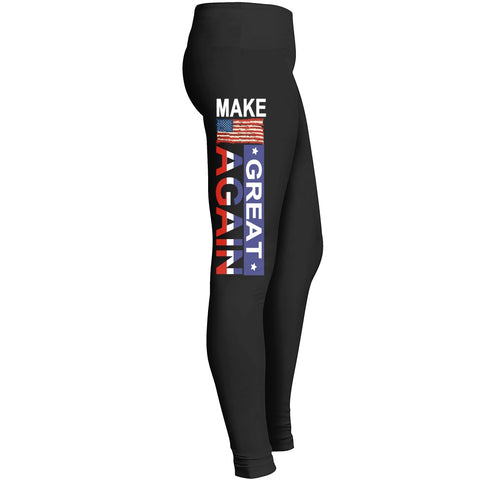 Make America Great Again Patriotic Leggings Awesome Usa Lover Running Tights Hot Yoga Pant Leggings